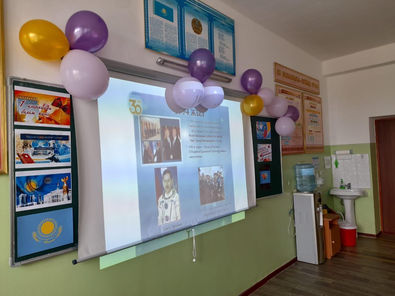 "Тәуелсіздік жетістіктері" сынып сағаты