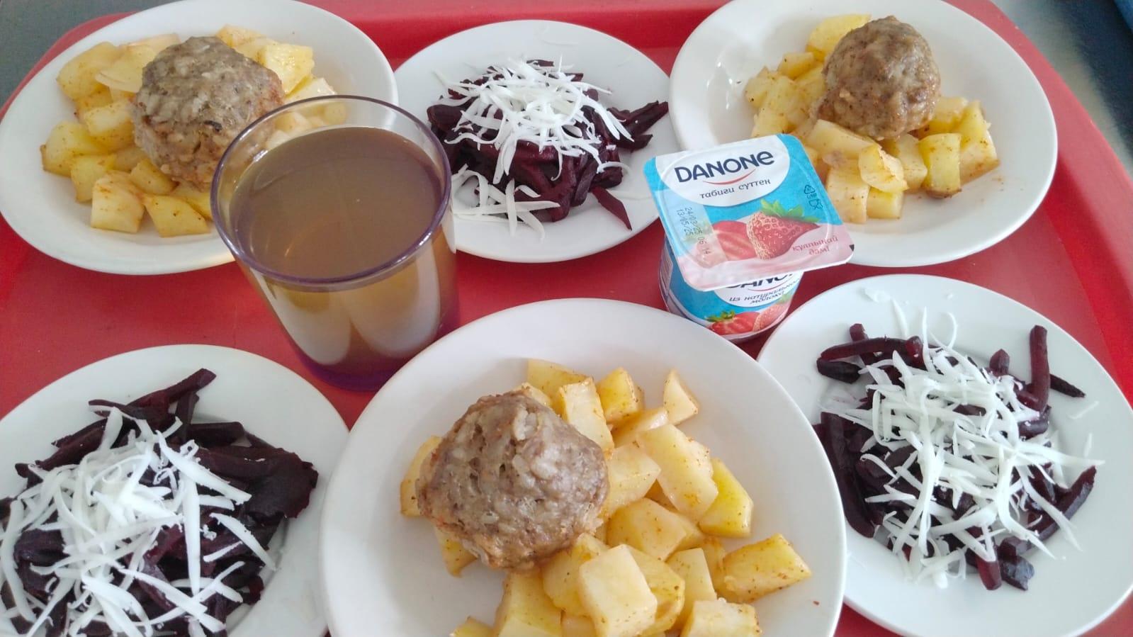 Сәуір айының 1 апта 5 күнінің ас мәзірі