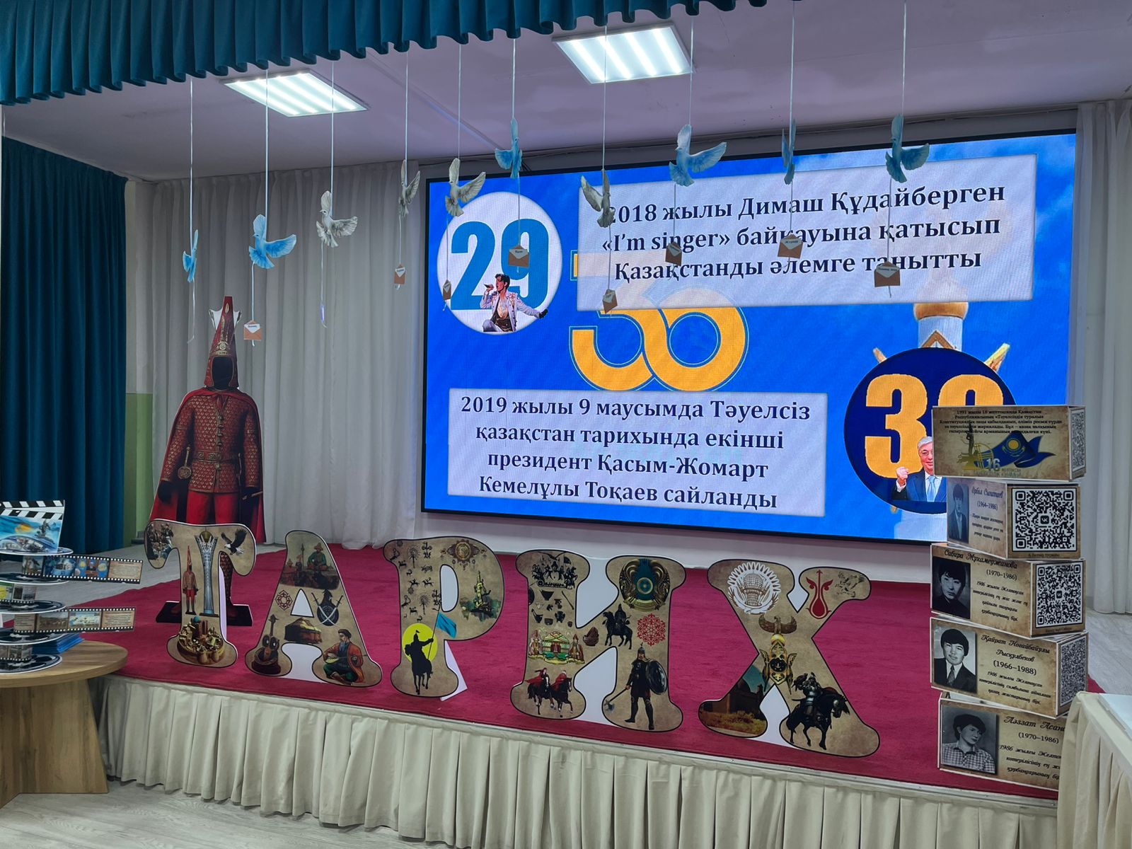 "Тарих тереңінен, болашақ биігіне" атты тарих апталығының ашылуы.